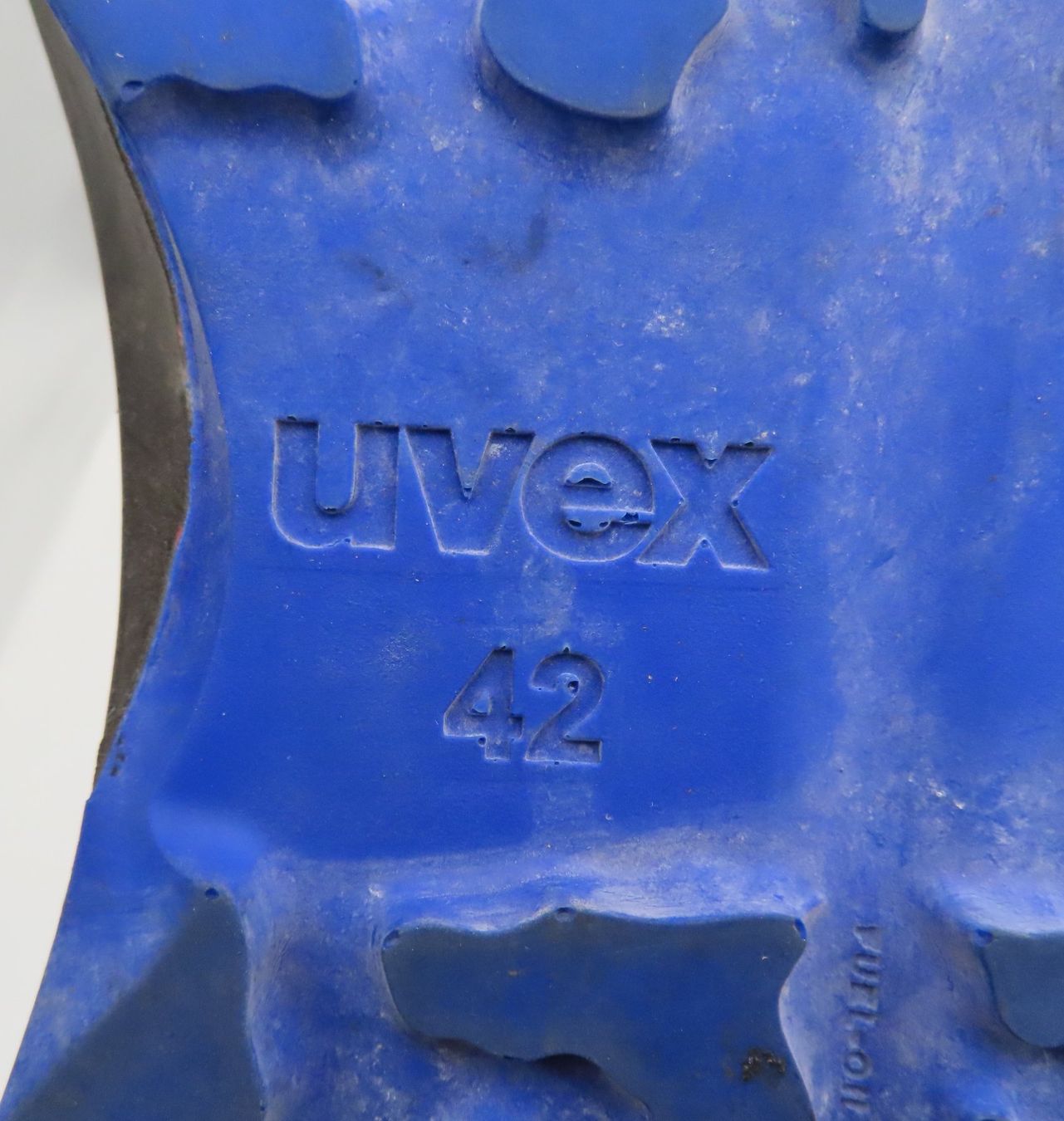 Uvex Scarpe da uomo: Schwarz-Blaue Arbeitsschuhe – Usato da Reinach BL venduto da WBZ-Flohmarkt 9