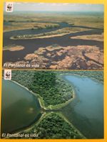 2x Postkarten WWF Pantanal