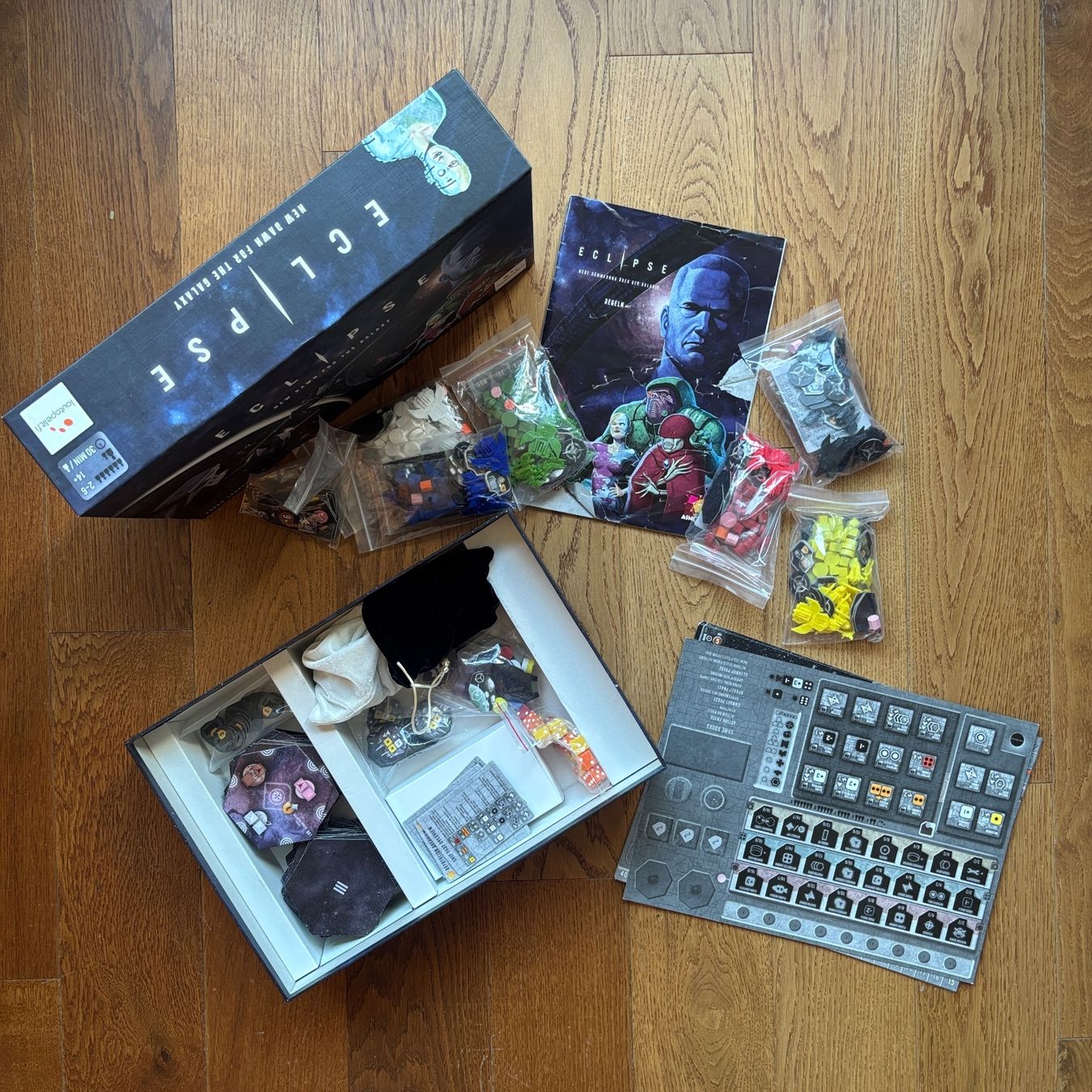 Spiele: Eclipse: New Dawn for the Galaxy (De) – Gebraucht aus Zürich von bjr_xfc7 2