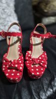 zeppe Guess rosse a pois bianchi, numero 37 - come nuove!