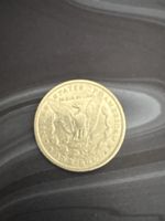 Morgan Dollar 1890 Silber USA Münze guter Zustand