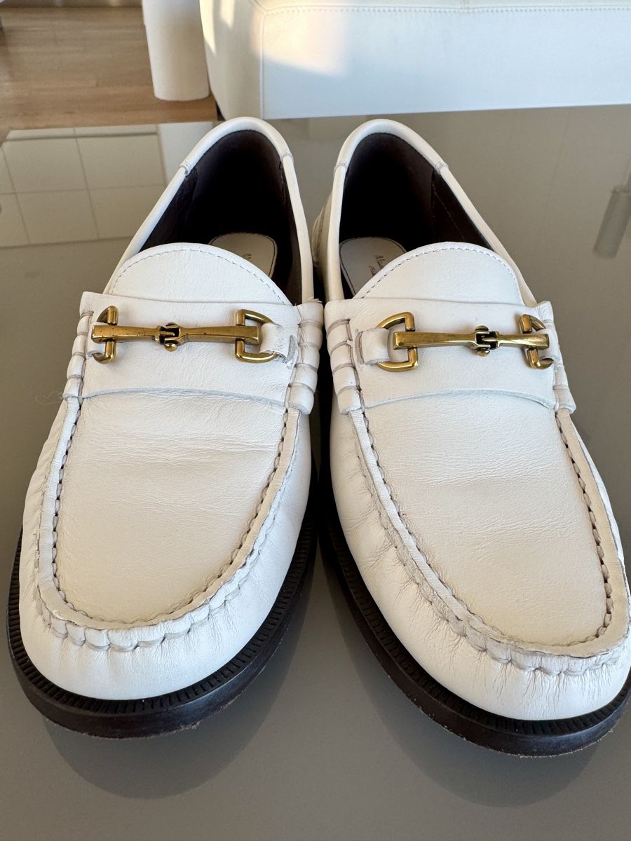 Massimo Dutti Damenschuhe: Massimo Dutti Premium Collection Leather Loafers, Size 36 – Neu (gemäss Beschreibung) aus Forch von ele_9gsf 2