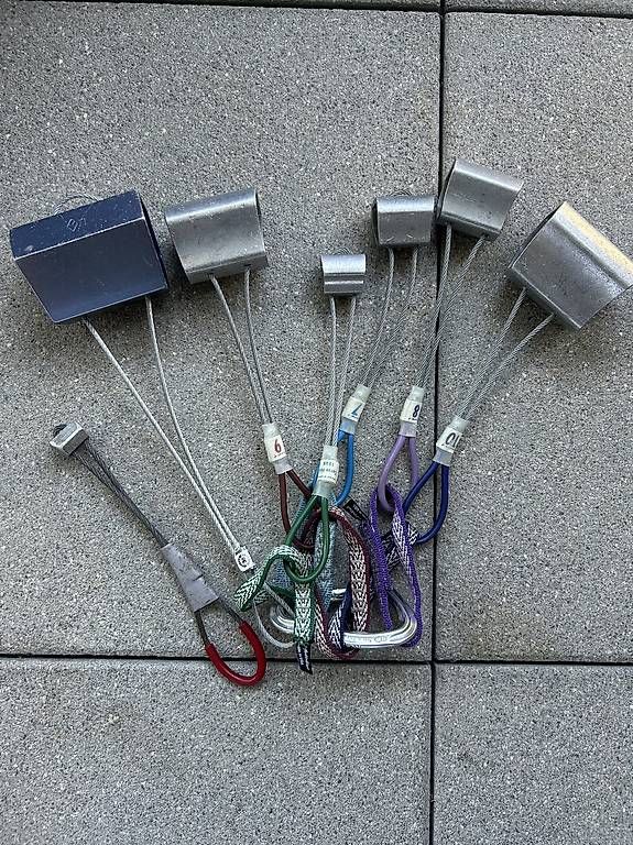 Kletterausrüstungen: Hex set klemmkeil - fast neu – Gebraucht aus Baar von leszek_wo