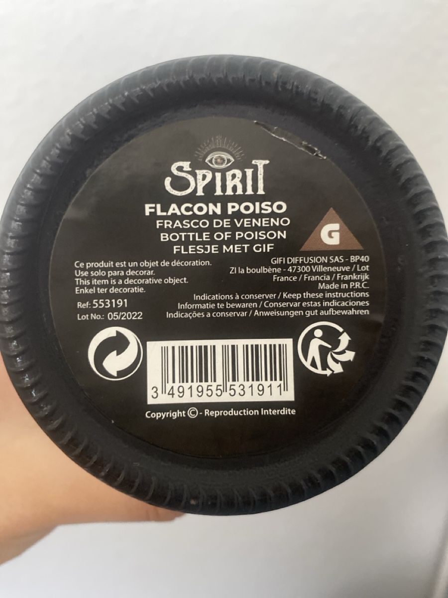 Alle Dekorationen: Objet de décoration Bouteille de poison – Neu (gemäss Beschreibung) aus Fribourg von lau_5lkk 2