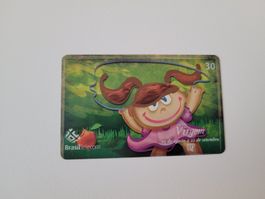 Telefonkarte Brasilien "Jungfrau"