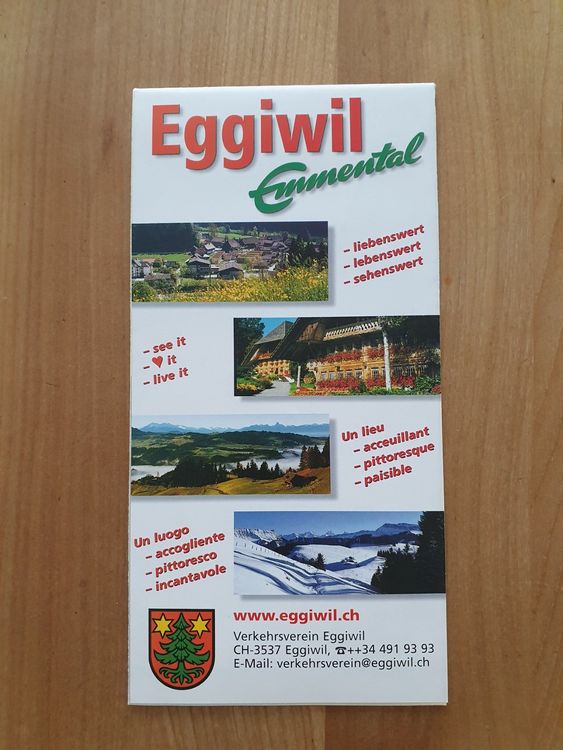 Eggiwil Emmental - Karte, Für Sammler | Kaufen Auf Ricardo