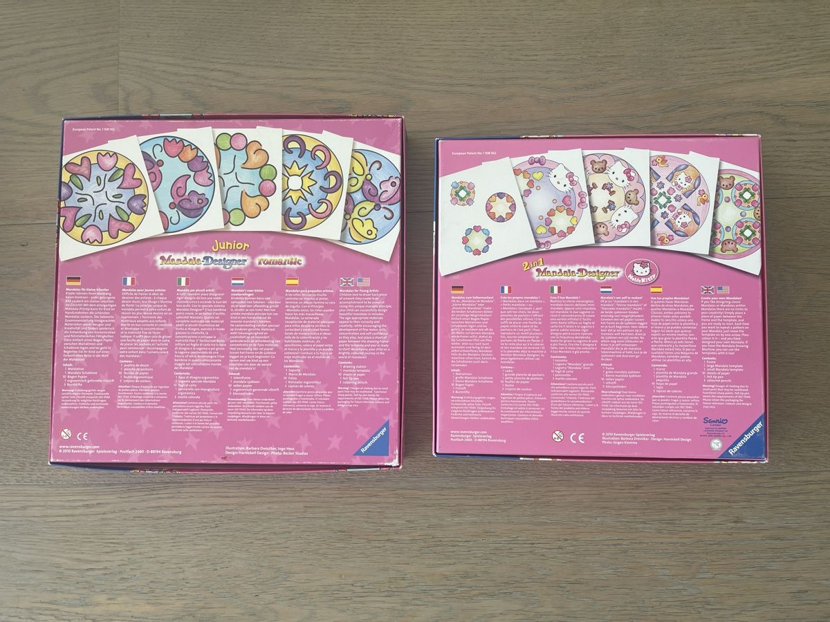 Ravensburger Giochi: Ravensburger Mandala Designer Junior & Hello Kitty Set – Usato da Meilen venduto da Golfer04 1