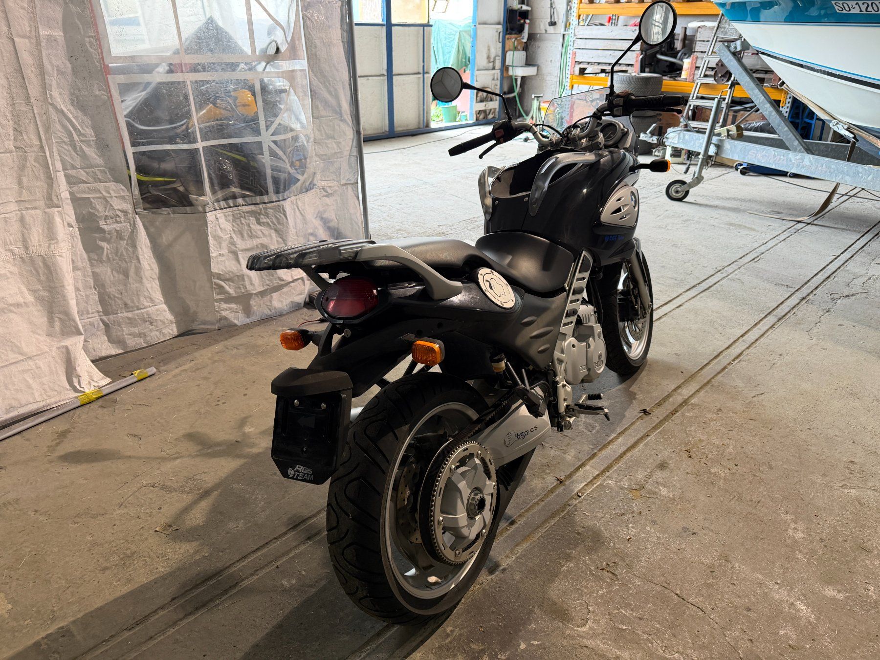 BMW Touring: BMW F650 CS Sport Motorrad aus Privat Besitz – Gebraucht aus Avenches von BOOTTRANSPORTE 2