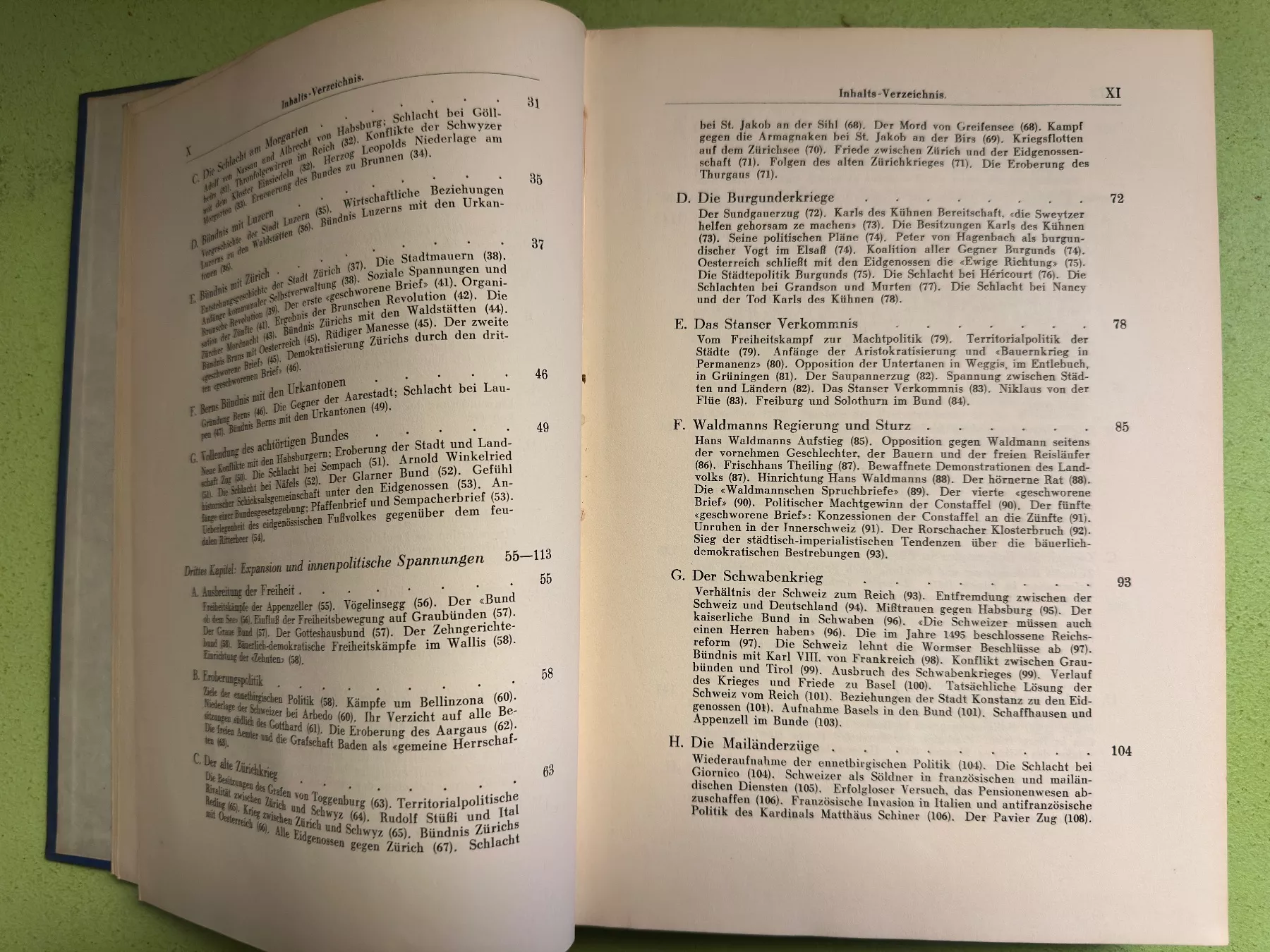 Libri: Valentin Gitermann: Geschichte der Schweiz. – Usato da Zürich venduto da allp 3
