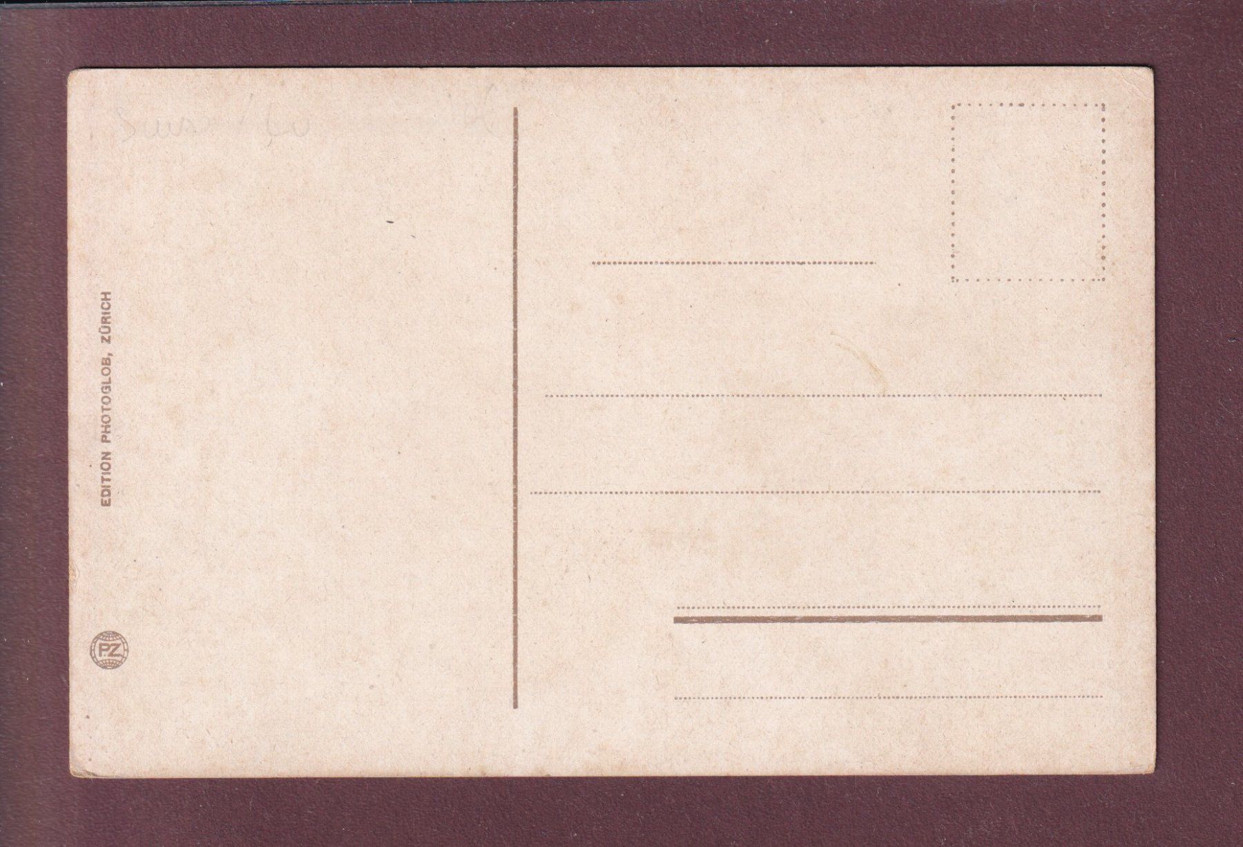 Cartoline postali: LUZERN - Hotel des Balances - Kutsche – Usato da Pully venduto da nicecards 1