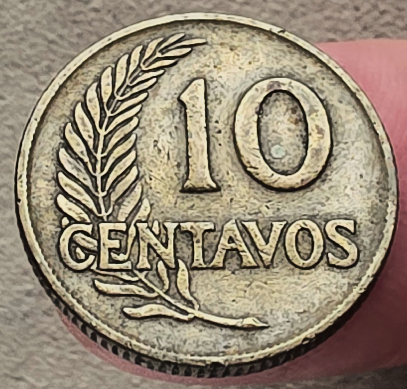 Alle Münzen: PERU 10 CENTAVOS 1947 – Gebraucht aus Winterthur von Creso70 1