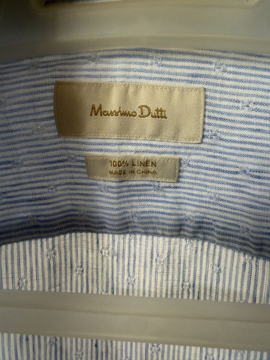 Massimo Dutti Chemises: MASSIMO DUTTI Leinenhemd Gr. M – Neuf (Voir description) à Luzern par mns_pyr7 1
