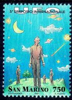 **POSTFRISCH** SAN MARINO SYMPOSIUM UFOLOGIE 1997 - 2A25