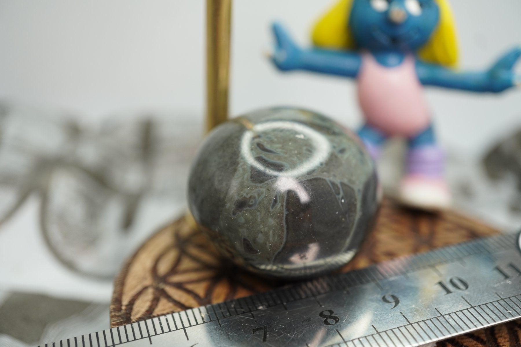 Minerali & Pietre curative: Spiderweb Obsidian Mexico   Rarität    ab 10.- – Nuovo e nell'imballaggio originale da Eschenbach SG venduto da topstone 4
