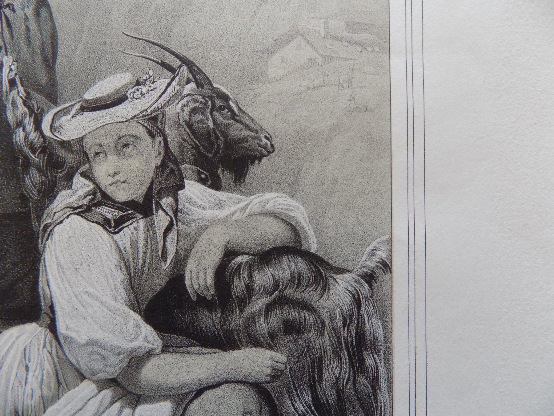 Gravures: Der Ziegenhirte Meiringen – D'occasion à Risch par Antikfee 6