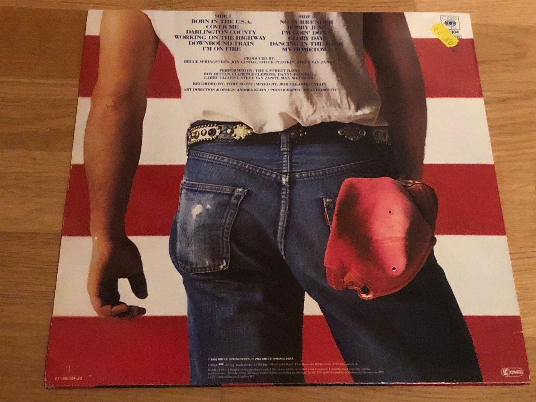 Schallplatten: Bruce Springsteen Born In The U.S.A. – Gebraucht aus Faulensee von  1