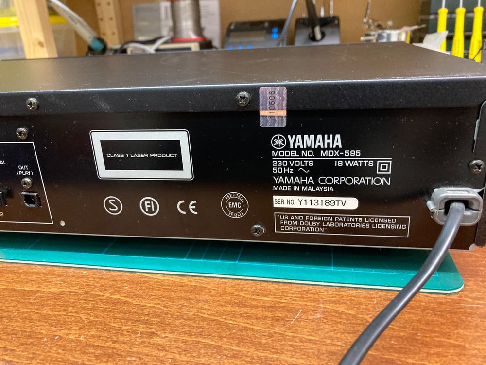 Yamaha MDX595 Minidisc Recorder Kaufen auf Ricardo