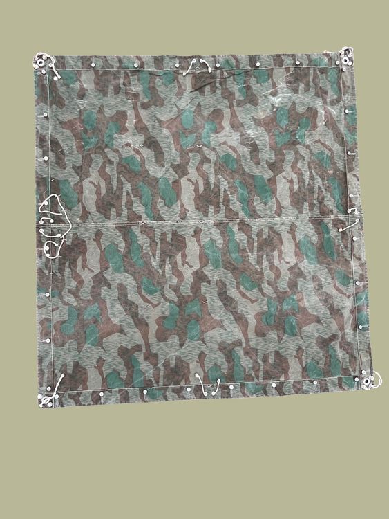 Poncho De Pluie Militaire OD Vinyl - Vert - Bâche / Abri / Tente - Neuf