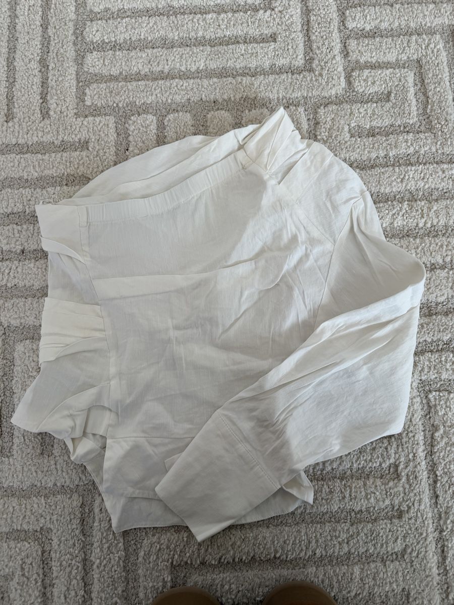 Zara Camicette: Zara White Blouse XS. – Usato da Erlenbach ZH venduto da Ma.Pi 2
