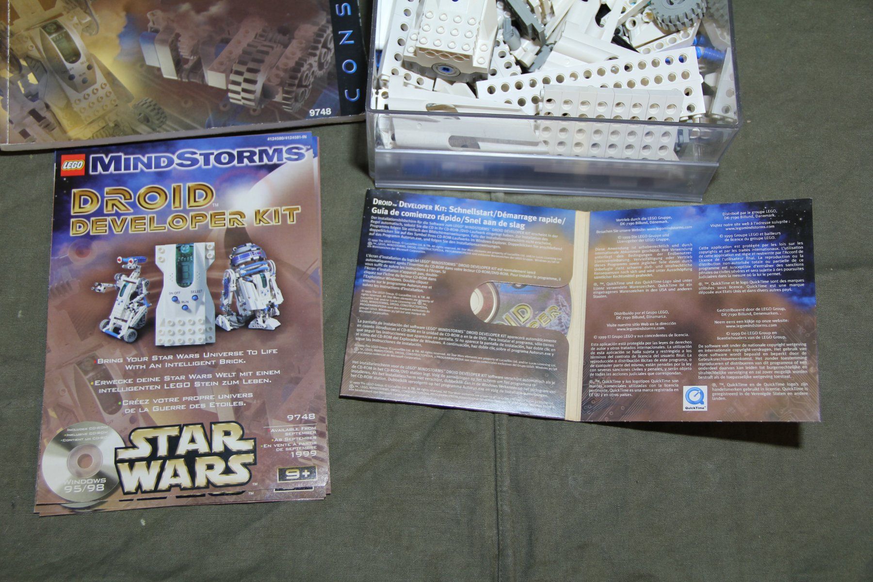 Technics Jeux de construction: LEGO Mind Storms Star Wars, Droid Developer Kit 9748, 1999 – Défectueux à Belp par Tomsek 3