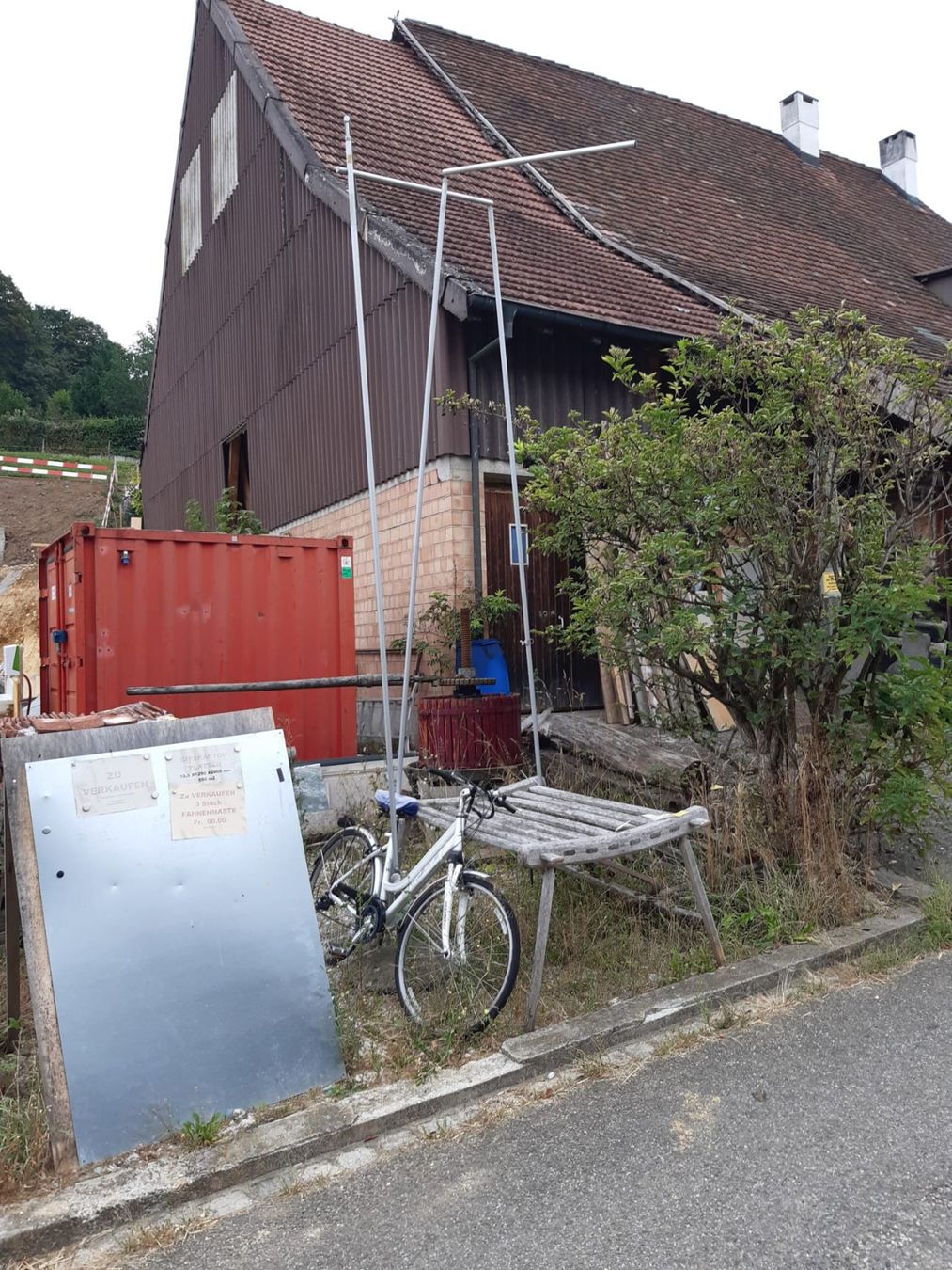 Bandiere: Fahnenmast, Auslegermast – Usato da Nenzlingen venduto da markbaum 1