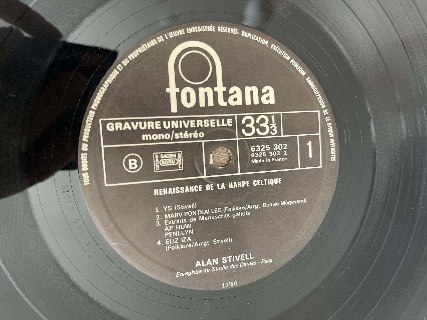 Dischi in vinile: A286/Alan Stivell Renaissance de la Harpe Celtique – Usato da Frutigen venduto da Philippe_jsp 2
