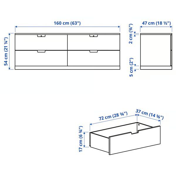 Ikea Cassettiere: Weisse Kommode fast wie neu (NORDLI) – Usato da Bern venduto da Lu.Ma 3
