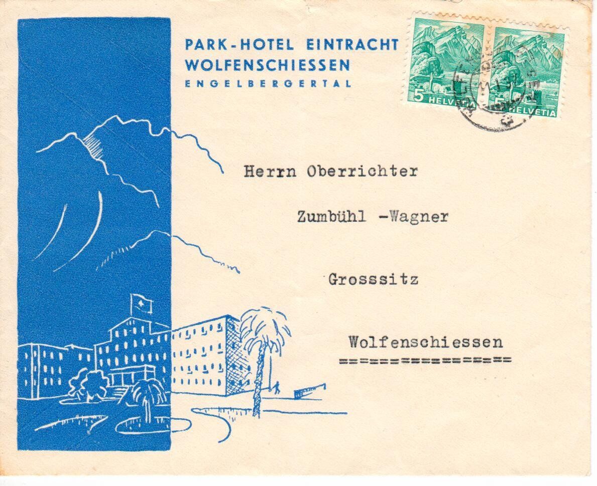 Tutti i francobolli: Brief aus Wolfenschiessen – Usato da Wolhusen venduto da Curver9