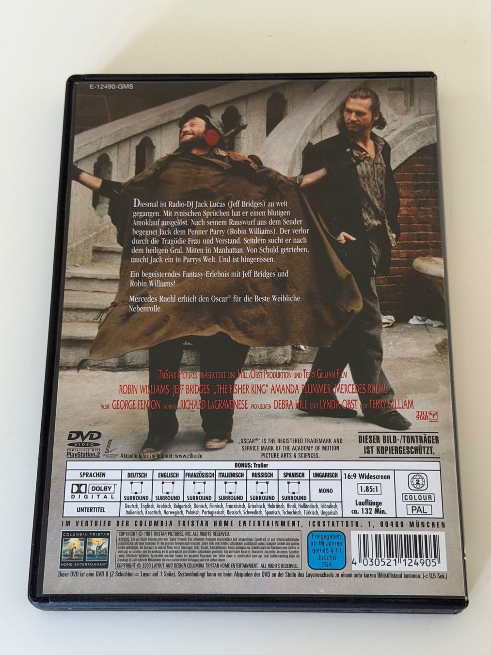 Tous les DVDs: DVD König der Fischer Robin Williams Jeff Bridges – Neuf (Voir description) à Altstätten SG par sheamus 1