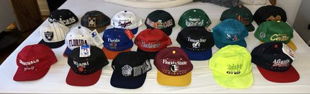 🧢 Grosse Vintage Snapback Cap Sammlung (90er)