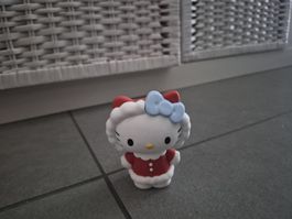 Hello Kitty Figur Weihnachtskostüm guter Zustand