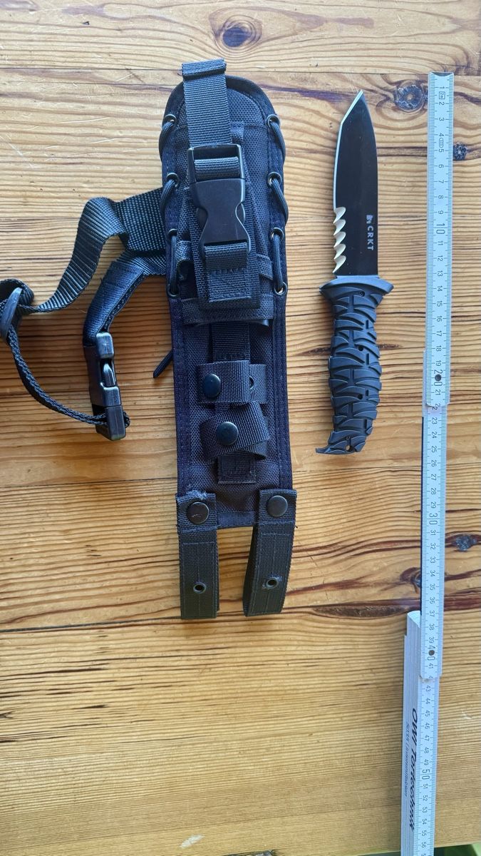 Militärmesser: CRKT Ultima Einsatzmesser, neu – Neu (gemäss Beschreibung) aus Nunningen von Citybull 1