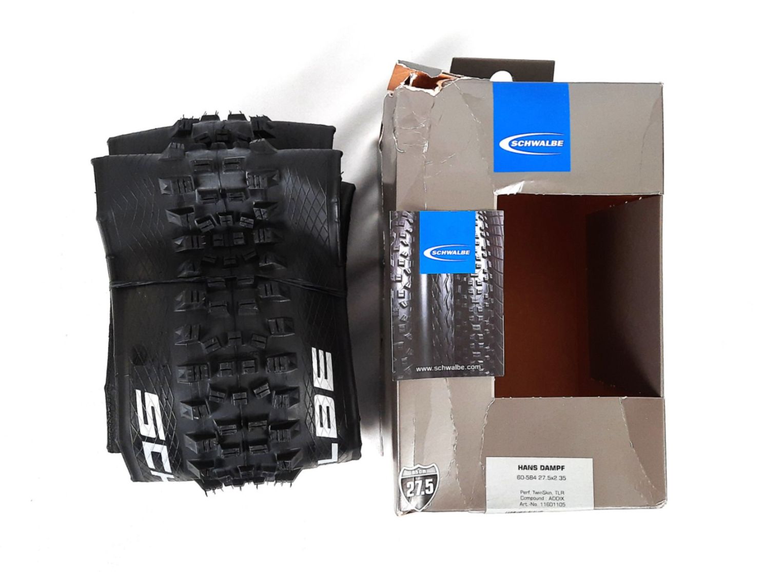 Schwalbe Pneumatici & Ruote complete: SCHWALBE-HANS-DAMPF-27.5 – Nuovo (secondo la descrizione) da Beinwil am See venduto da Restwert_Beinwil 2