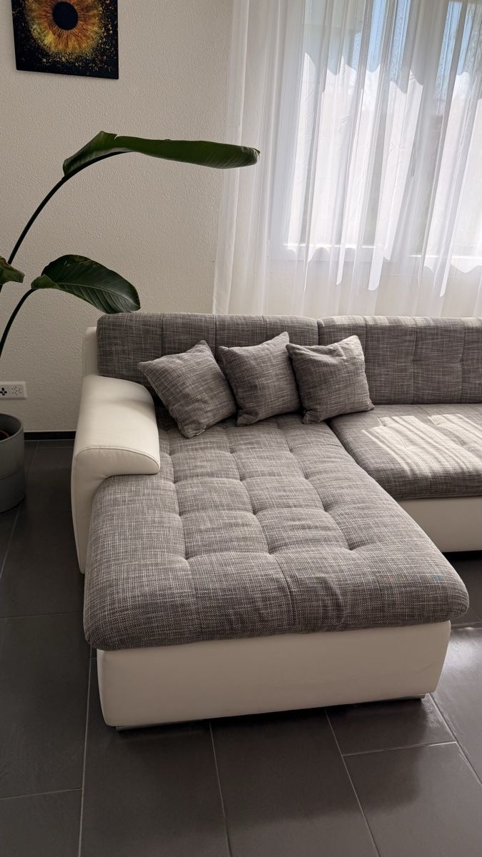 Sofas: Moderne U-Form Wohnlandschaft mit Bettfunktion – Gebraucht aus Alchenflüh von Scoobydoo6 1