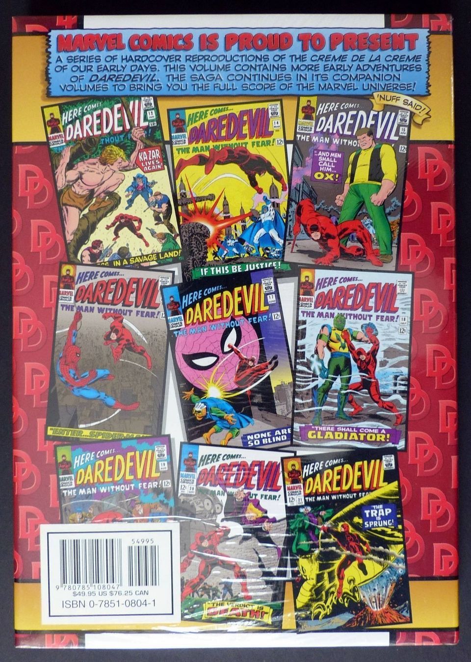 Fumetti: DAREDEVIL 12-21 MARVEL MASTERWORKS STAN LEE JOHN ROMITA 2001 – Nuovo e nell'imballaggio originale da Lugano venduto da YouWantUS 1