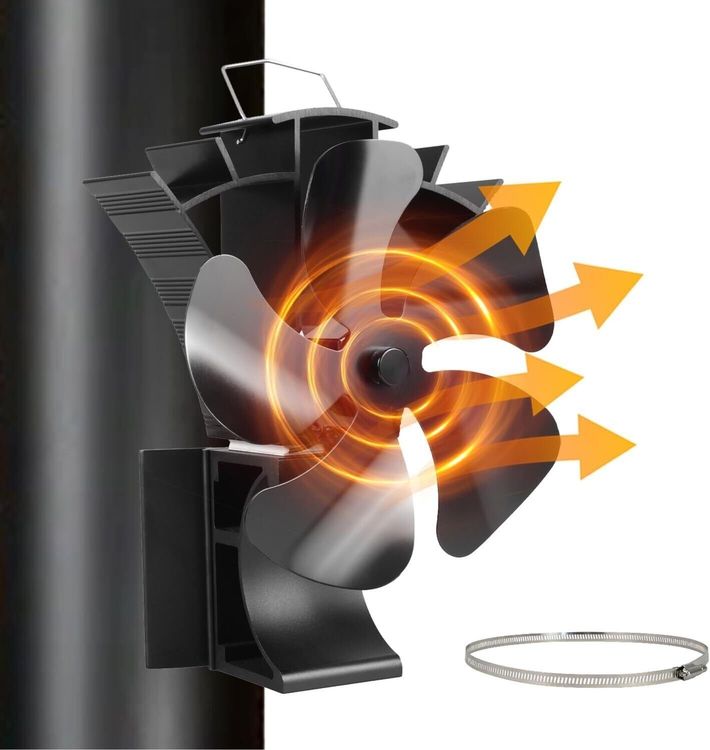 GANCEI Ofenventilator Motor 1500 U/min - Ersatzmotor Für Kaminventilatoren
