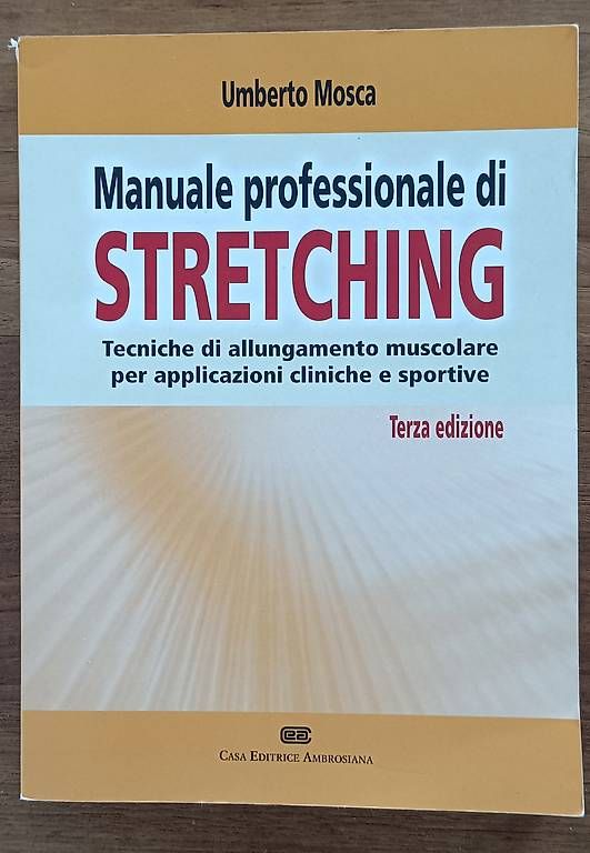Bücher: Manuale professionale di stretching - Umberto Mosca – Gebraucht aus Bellinzona von gab_t52k