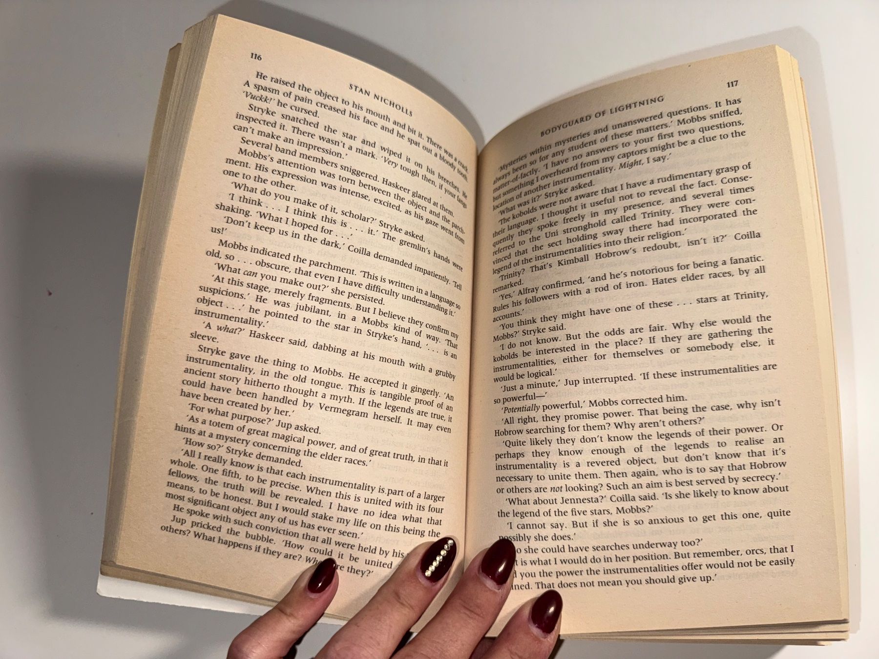 Libri: NOVEL: Stan Nicholls, Orcs – Usato da Grosswangen venduto da English_books 4