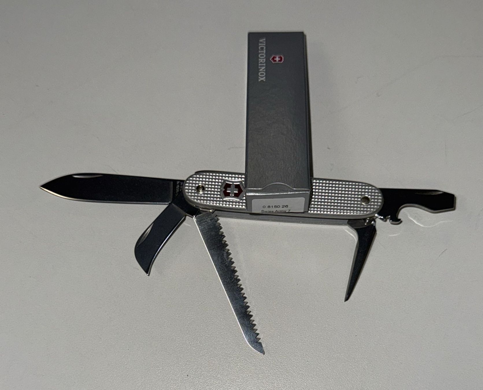 Victorinox Coltelli tascabile: VICTORINOX SWISS ARMY 7 SACKMESSER – Nuovo e nell'imballaggio originale da Zürich venduto da Frei-Occasionen 7