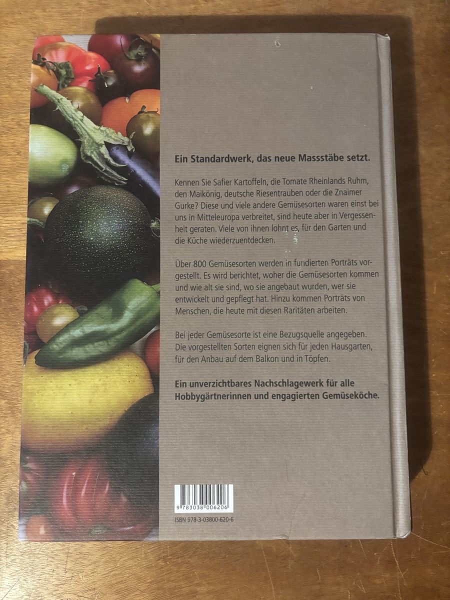 Libri: Lexikon der alten Gemüsesorten - 800 Sorten – Usato da Zürich venduto da WWehrle 2