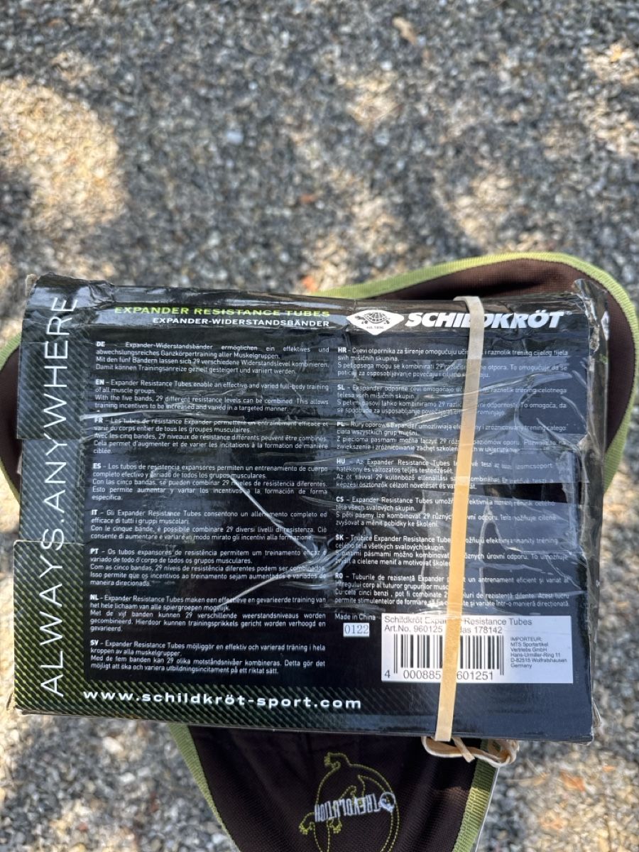 Hometrainer: Schildkröt Expander Resistance Tubes 5 Stk. neu – Nuovo e nell'imballaggio originale da Horgen venduto da CS75 1