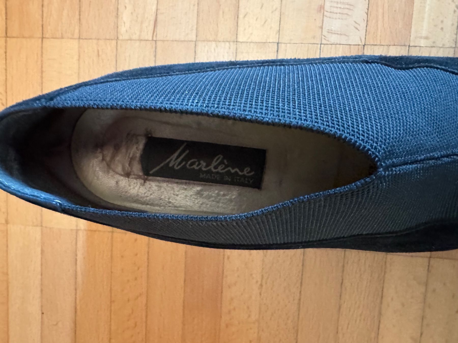 Scarpe da donna: Schwarze Wildlederschuhe von MARLENE – Usato da Reinach BL venduto da Furyrenggli 3