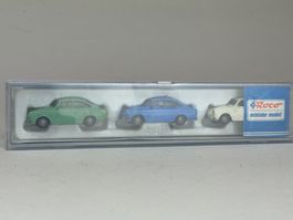 GB- Roco drei VW 1500 Fließheck im Set