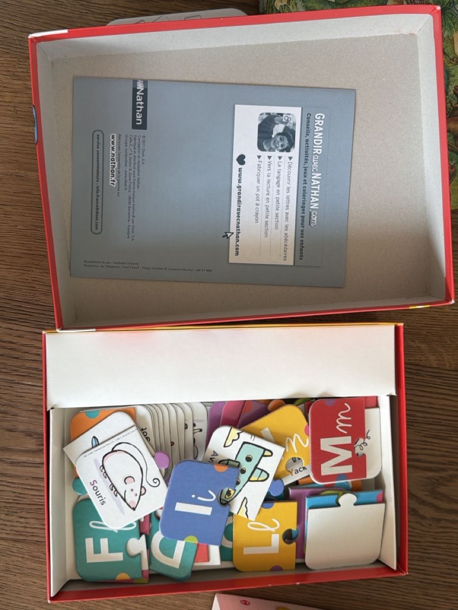 Giochi: Letters/Buchstaben/les lettres - Nathan – Nuovo (secondo la descrizione) da Glattfelden venduto da Neuf09 1