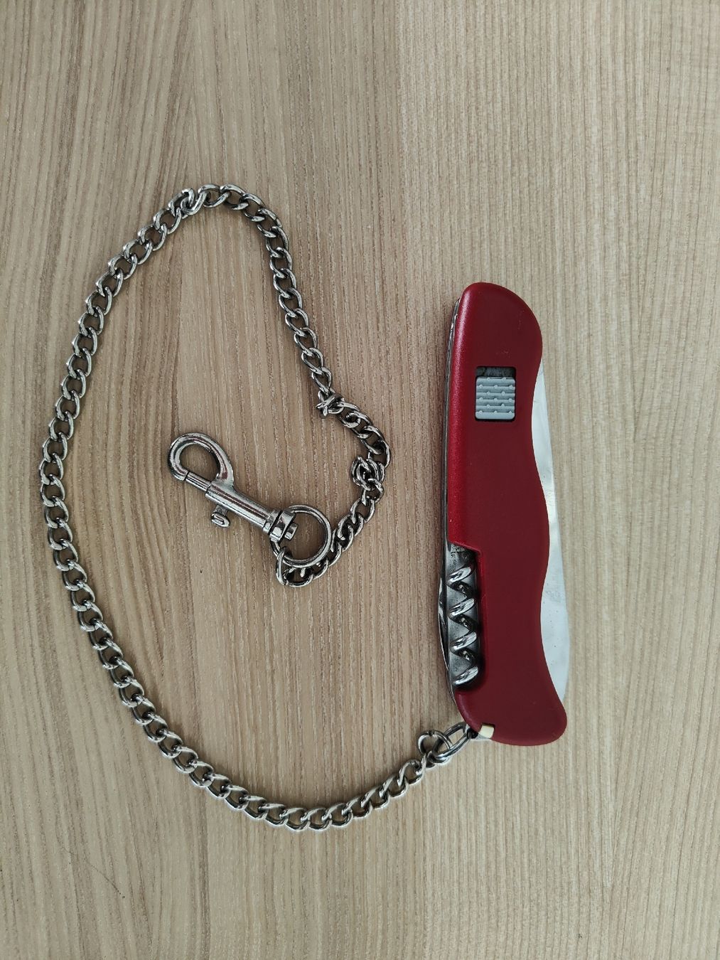 Victorinox Coltelli tascabile: Victorinox Sackmesser inkl. Kette – Usato da Emmen venduto da Mocck 1