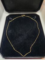 Goldkette, 750er Gold, 18 Karat, ca. 50 cm lang Venezianer