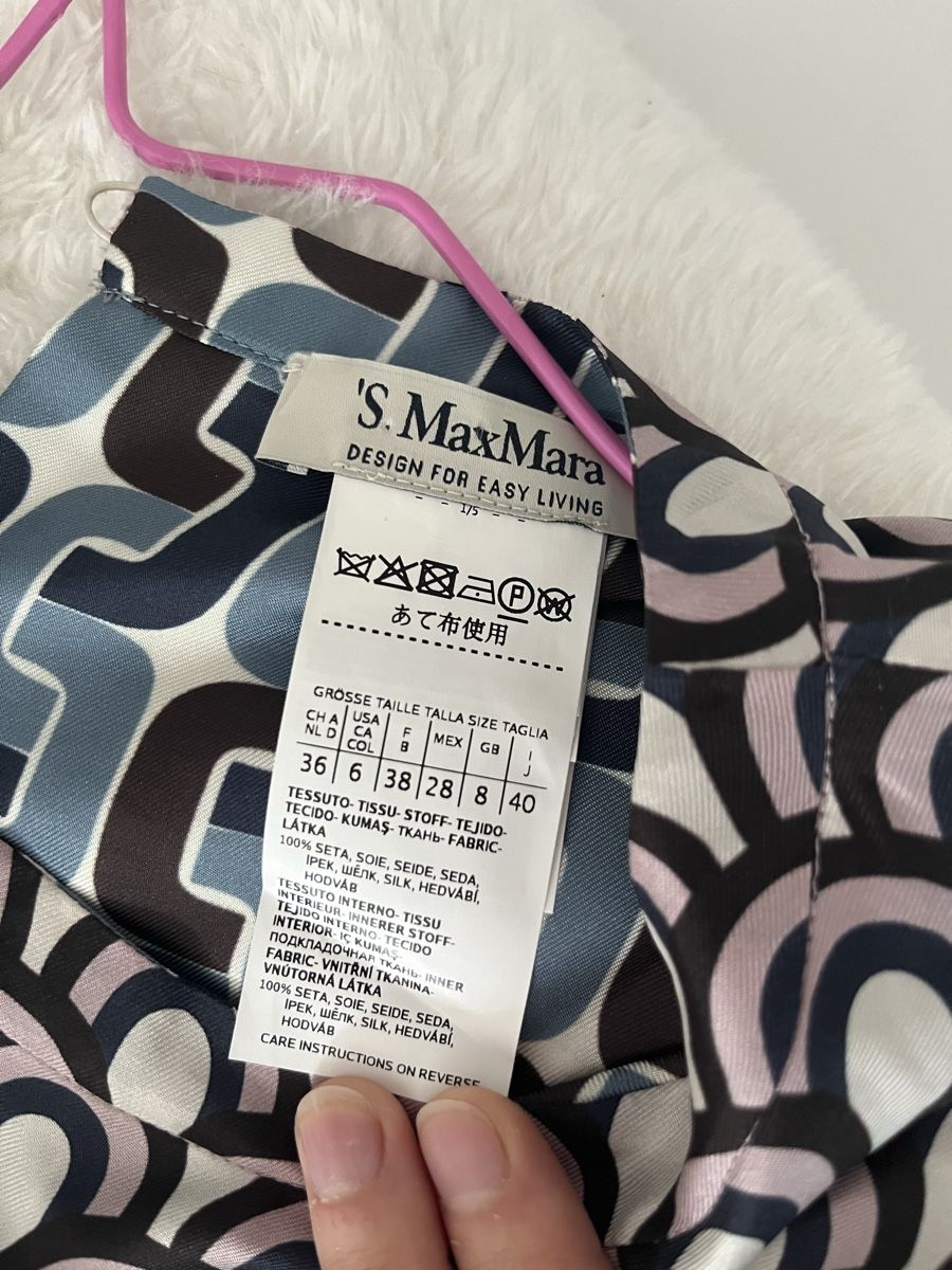 Max Mara Camicette: S'Max Mara Designer Seidenbluse - Size 36 - Neuwertig – Nuovo (secondo la descrizione) da Sargans venduto da dotdoom 2