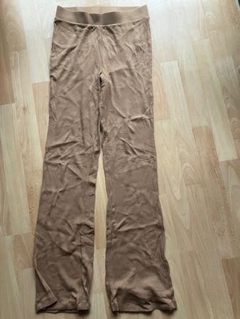 braune Stoffhose Noisy May (Gr. S)