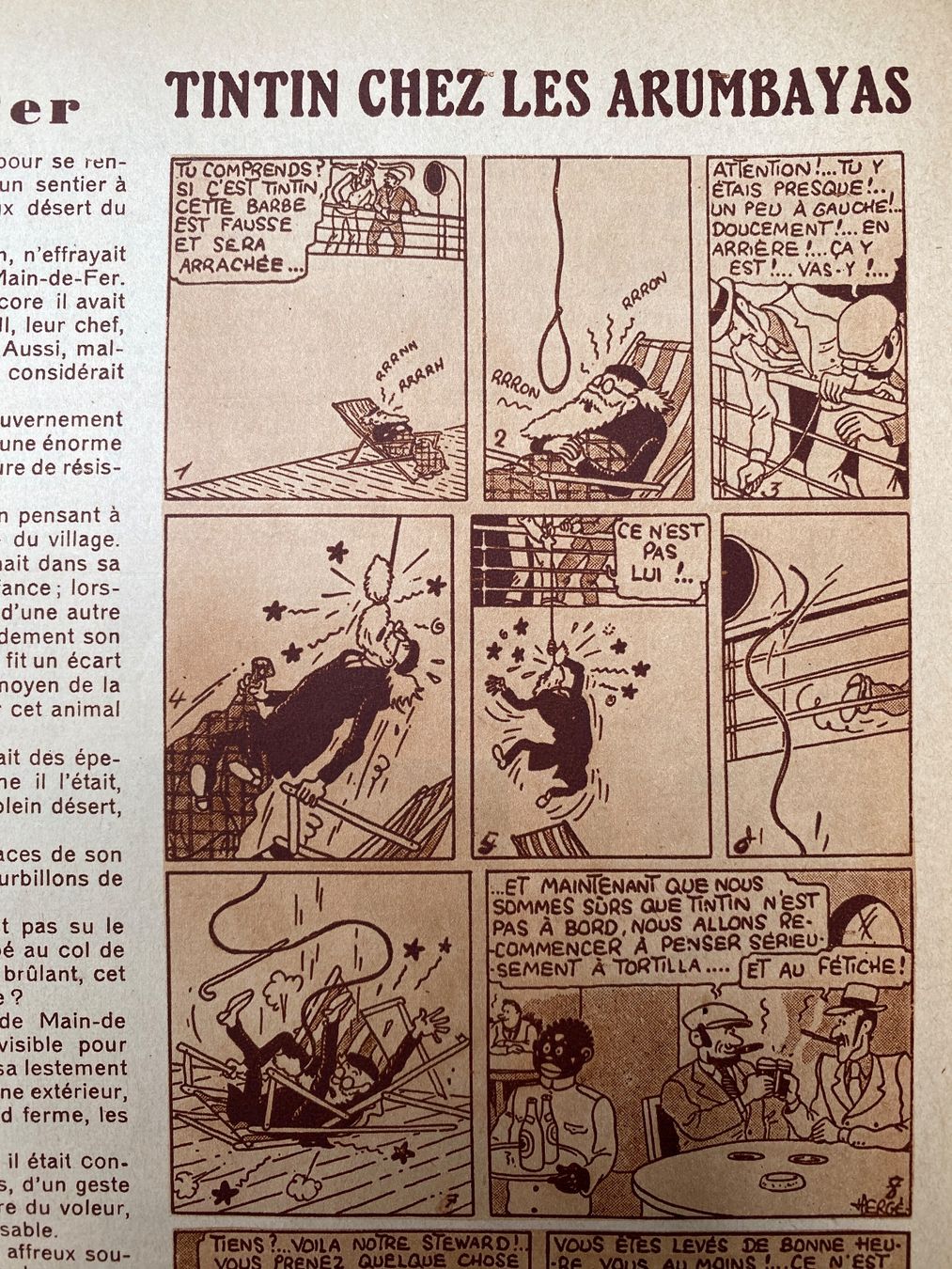 BD: Tintin chez les Arumbayas, Echo Illustré – Neuf (Voir description) à Plan-les-Ouates par Asolo22