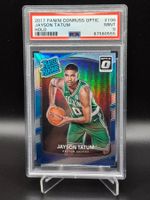 Jayson Tatum Optic Holo RC Rookie Card PSA 9